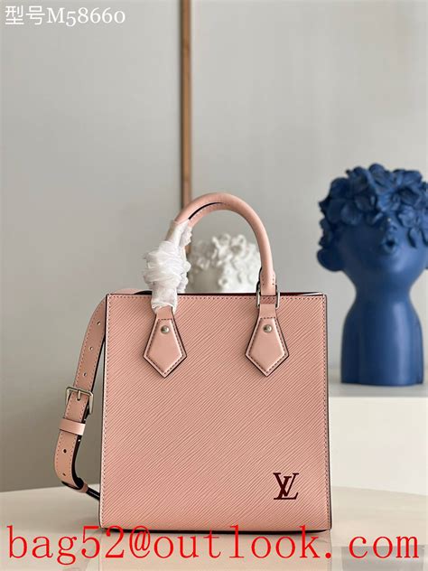 sac lv rose|Sac Plat BB Epi Leather .